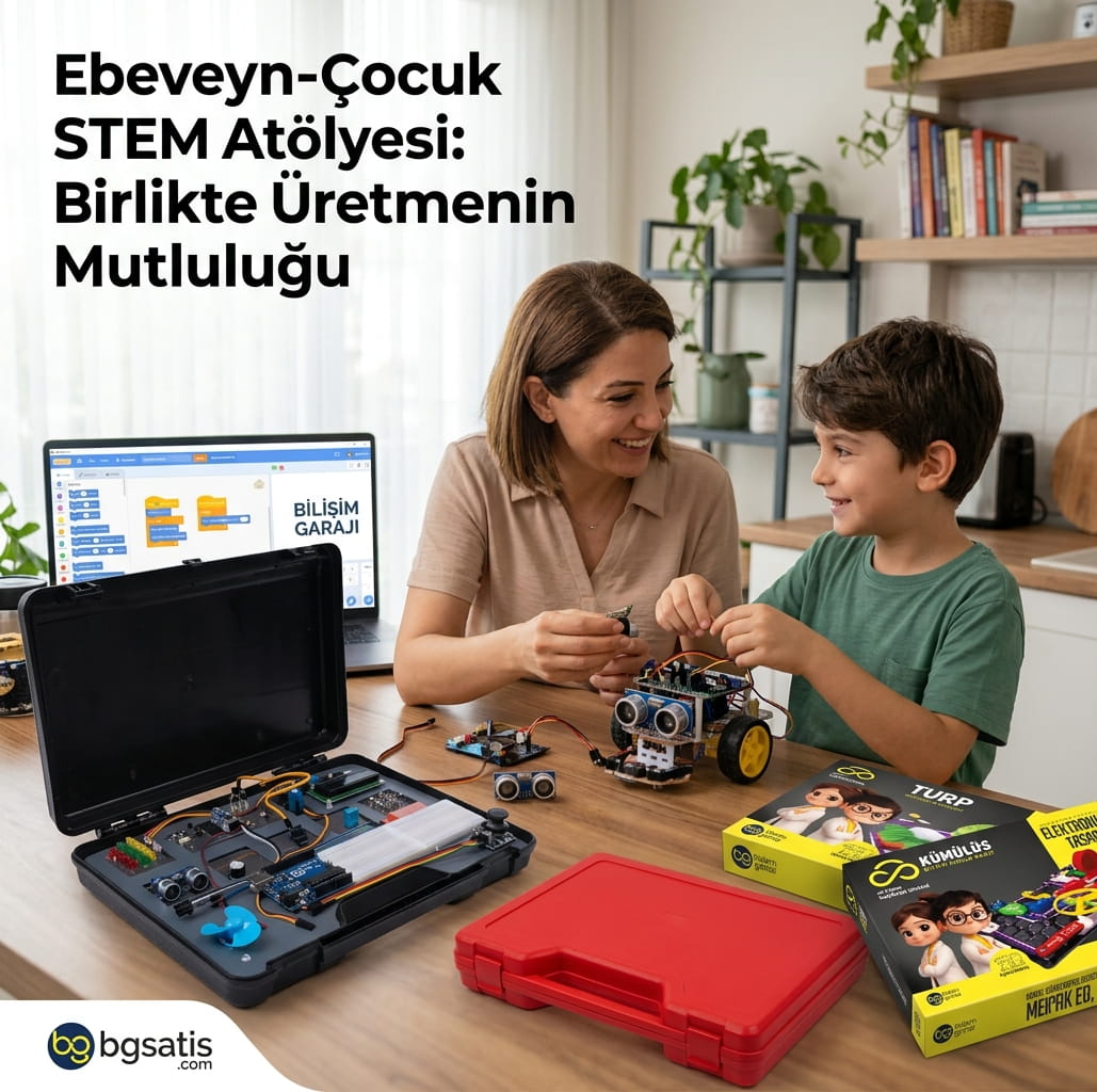 Ebeveyn-Çocuk İlişkisinde Birlikte Üretmenin Gücü: STEM Projeleri ile Kaliteli Zaman
